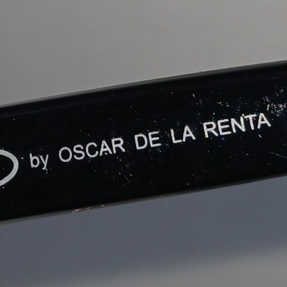 Oscar De La Renta Black Dark Lens Sunglasses Rounded Square main image 5